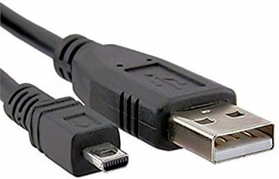 ReadyWired USB Data Cable Cord for Panasonic Lumix DMC-F2, DMC-FH4, DMC-FH5, DMC-FH6, DMC-FH7, DMC-FH8