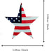 250 Patriotic American Flag Star Stickers for 4th of July, Memorial Day, Veteran's Day