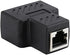 Generic 1 2 RJ45 to Ways Female Splitter Ethernet Network Cable Double Connector Adapter Ports Coupler for Laptop