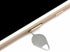 Tustao 5 Pcs Silvery Universal Card Needle, Sim Card Tray Opening Removal Tool, Eject Pin Tool Replacement, Cell Phone