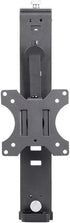 Monoprice 10 17.6lbs, Cubicle Flat Panel Monitor Mount - Easy Height Adjustments, Up to Black - Workstream Collection