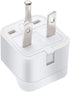 TEWOXIN 5PCS 6-15P Adapter,15A 250V NEMA Plug International to US/Canada Power Plug Converter,for Professional