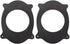 Rear Deck 6.5" Speaker Adapter Spacer Rings - Fits 2001-2005 Lexus IS300 - SAK001_55-1 Pair