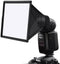 Reflex Camera Universal Softbox Flash Diffuser 1923cm (7.59in) for DSLR Camera Speedlite | Foldable