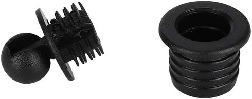 QANYEGN 10 Pairs Speaker Grill Guides, Plastic Ball and Socket Speaker Mesh Snap Fastener, Speaker Grill Pegs