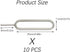 GENERIC Sim Card Tray Remover Eject Pin Key Tool for iPhone iPad Samsung Galaxy Smart Phone/Tablet and More