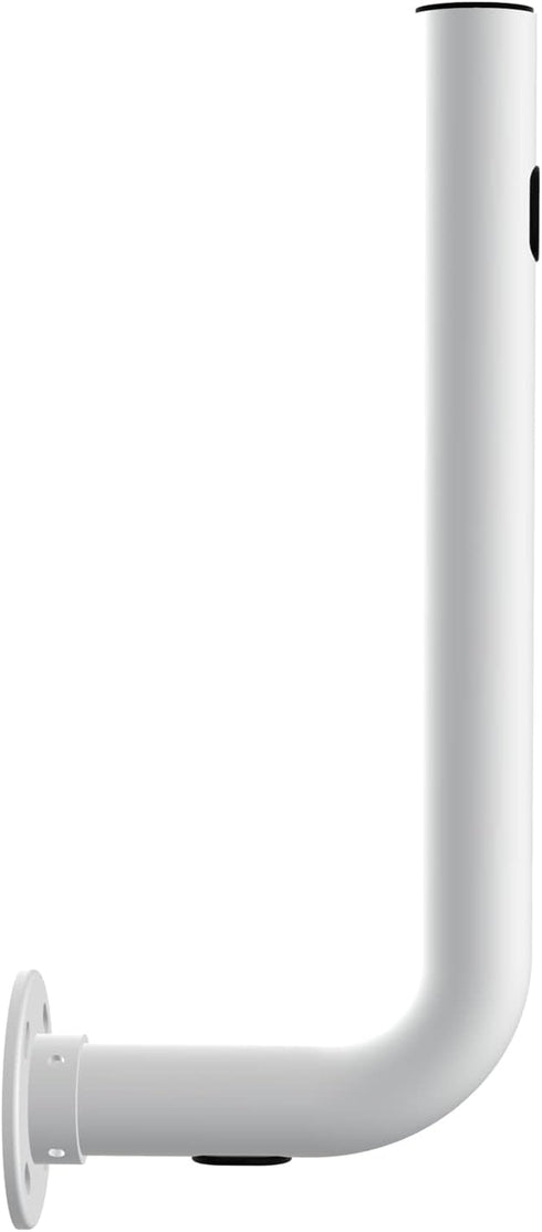 Pole Mount for Electronics, 15inch Length for Outside Home Antenna Installation, White