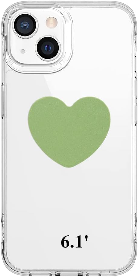 SALEX Set 9 3M 9 Pack Replacement Metal Plates with Matte Hearts. Kit of Round Iron Discs Without Holes for Magnetic
