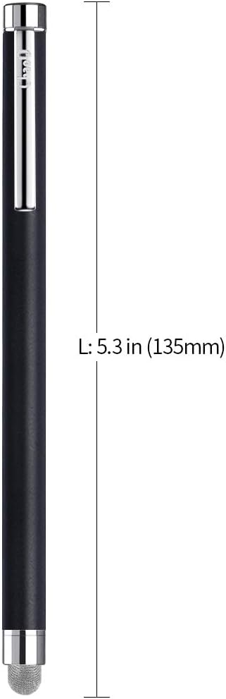 Stylus Pens for Touch Screens, 8 Pcs Mesh Fiber Capacitive Stylus with 8 Replaceable Mesh Tips and 8 Rubber Tips