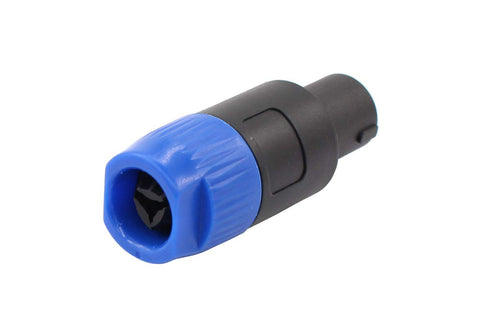 MOTOKU 10PCS Speakon 2 Pin Male Plug Compatible Audio Cable Connectors 2 Pole NL2 Compatible with Speaker/Amplifier