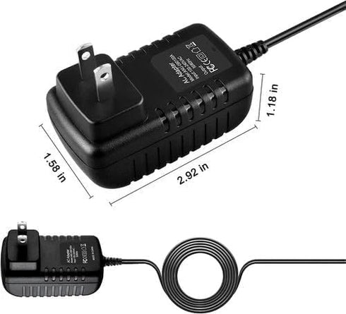 Ruacctor 8V D.C.8V 500mA 8 8VDC AC DC Adapter for Input: Volt The Plane Toy Kid's Ride on Toys Battery-Powered Power