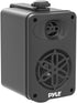 PYLE Outdoor Speakers, Waterproof Marine Grade, Universal Mounting, Heavy Duty ABS Construction for Indoor/Outdoor Use