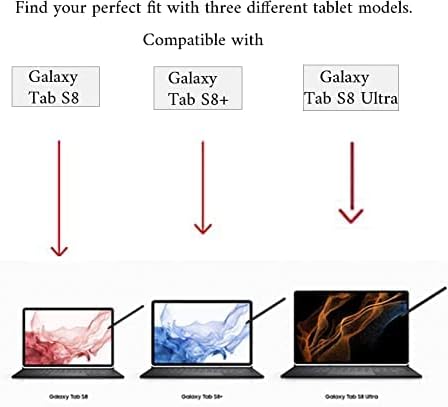 Galaxy Tab S8 Ultra, S8 Plus, S8 Stylus Pen Replacement, Tips/Nibs, Card Pin, Without Bluetooth, Black