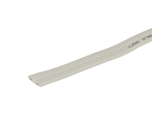 Monoprice Pure Copper Flat Speaker Wire, CL2 Rated, 16AWG, 100 Feet, Jacketed in PVC Material
