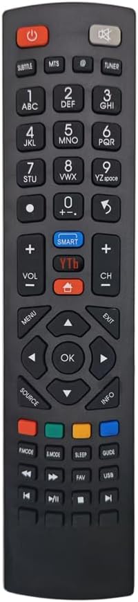 Generic DAJIAOYIA Replaced Remote Control for Mastertech Smart TV E32D0A35,MT32SLIHTC1