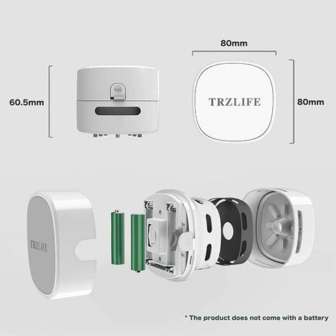 TRZLIFE Desk Vacuum, Upgraded Mini Desk Cleaner, Durable Accessory for Tiny Items and Crumbs on Desktop