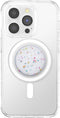 PopSockets Phone Grip with Expanding Kickstand, Circus Regrind Coco Crème, Compatible with MagSafe, Adapter Ring