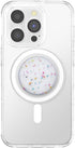 PopSockets Phone Grip with Expanding Kickstand, Circus Regrind Coco Crème, Compatible with MagSafe, Adapter Ring