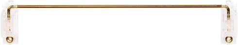 KPREPUBLIC Everglide V3 Transparent Gold Plated PCB Screw-in Stabilizer for Custom Mechanical Keyboard, Transparent