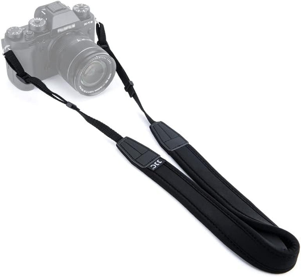 JJC Soft Neck Shoulder Strap for Sony ZV-E10 A6000 A6100 A6300 A6400 A6500 A6600, Fuji X-T5 X-T30 X-T20 X-T4 X-T3 X100V