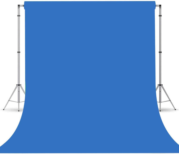 TERSUM Royal Blue Backdrop, Photo Booth Portrait Photography Backdrops, Studio Blue Screen Backdrop