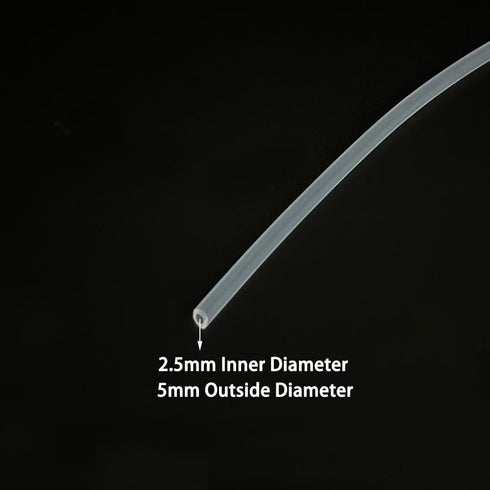 Gracilaria 1PC (2.5x5mm RC Car Oil Pipe Hose Silicone Fuel Line Oil Tube for RC Car Truck Boat DIY Model Toy Parts