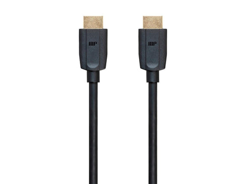 8K 48Gbps, 6 Monoprice Ultra High Speed HDMI Cable - Dynamic HDR, eARC, Feet, Black - DynamicView Series