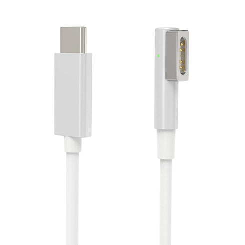 AJJ USB C to 1-Generation Magnetic Charging Cable, 60W L-Tip Magnetic Head, Compatible with Macbook Air Pro 2006-2012