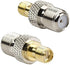 F Type to SMA Male Female Coax Connector Coaxial Adapter - 2 Sets, 6 Pcs