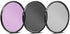 55mm and 58mm Multi-Coated 3 Piece Filter Kit - UV-CPL-FLD for Nikon D3500, D5600, D3400 DSLR Cameras