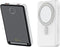 10000mAh Fast Wireless Charger Magnetic Portable Power Bank for All Smartphones, Input (Type C) & Output (Type C &