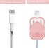 ZOSTLAND 5 in 1 DIY Heart Shape Protector Data Cable, 18W 20W USB Charger Line, Earphone Wire Saver Organizer for
