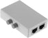 2 Ports 1x2 or 2x1 RJ45 Network Ethernet Port Switcher, Manual Sharing Switch Box Splitter Plug and Play