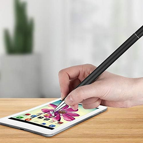 Capacitive Stylus Pen with Magnetism Cover Cap, High Sensitivity for Tablets and Other Touch Screens, White