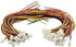 XINGYHENG 40Pcs(20Pairs) 2.0mm 3PIN Female Male Connecting Plug with 10cm Terminal Connector Wire for Light Strip