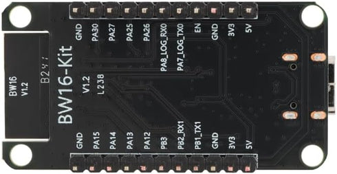 3Pcs BW16-Kit Dual-frequency WiFi Development Board, Bluetooth 5.0 Wireless Module RTL8720DN Chip for Low Power