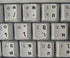 4Keyboard Thai Keyboard Stickers with Black Lettering ON Transparent Background