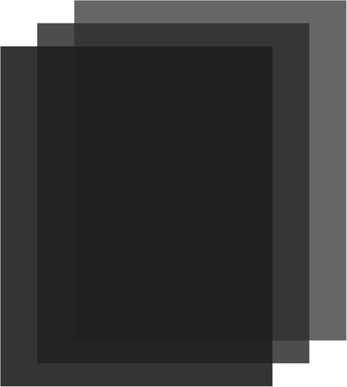 Selens 16x20 inches ND Filter Gels Lighting Neutral Density Sheet Kit, ND3, ND6, ND9 for Photo Studio Video Photography