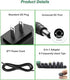 6V 1A Power Supply - 100-240V Adapter for Monitor, LED Light Strings, Wireless Router, Speaker