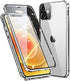 HENGHUI Lockable Case for iPhone 13 - Magnetic Glass Case with Camera Lens Protector and Safety Lock