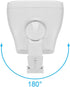 Monoprice WS-7B-42-W 4in. Weatherproof 2-Way 70V Indoor/Outdoor Speaker for Whole Home Audio, White (Each)