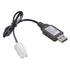 generic 8.4V USB Charging Cable Featuring LED Indicators for Remotes Control Car Batteries Overcharge Overheats