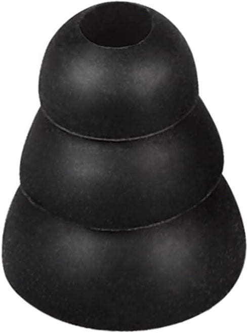 N&P Earbud Tips Earbud Covers Triple Flange Ear Tip, 9 Pairs S/M/L Size