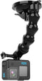 Flexible Gooseneck Extension Suction Cup Car Mount Holder for Gopro Hero, iPhone, Samsung Galaxy, Google Pixel