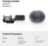 SmallRig Cold Shoe Adapter with Windshield for Sony ZV-1 II/ZV-1/ZV-1F/ZV-E1/ZV-E10-3526
