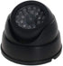 Othmro Fake Security Camera, Plastic Dummy Dome CCTV, Battery Powered Surveillance System for Home, Black 1Pcs
