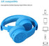 Headphones for Toddlers Bluetooth, Wireless Headphones for Toddler Baby Kids with Sharing Port, Kids Headphones with Mic for Boys Girls Travel pad Amazon fire Cellphone (Blue 2)