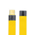 cablecc Yellow USB4 Extension Cable, Slim Flat Male to Female, 40Gbps with 100W Charging and 8K@60Hz USB4.0