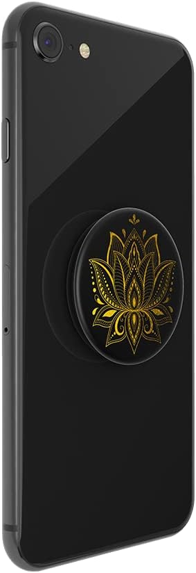 PopSockets Golden Prana Black Phone Grip & Stand - Celestial