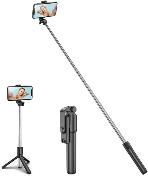 Tianle Selfie Stick, 40 Inch Phone Tripod Extendable Cell Phone Tripod Stand with